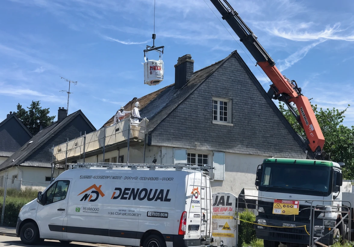 Denoual Couverture Entreprise De Couverture Sur Le Secteur De Rennes Fougeres Ille Et Vilaine 35 DENOUAL COUVERTURE Votre Solution De Desamiantage 1
